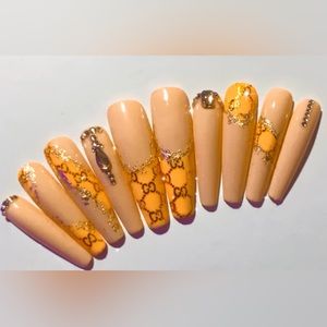 XXL GG Press on nails